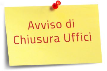 Chiusure estive agosto 2026